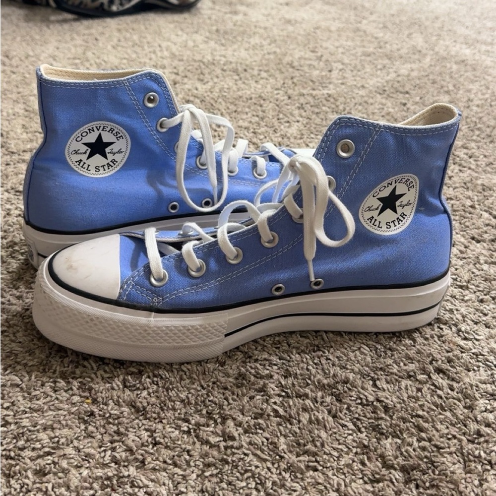 Periwinkle converse